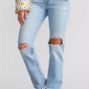 Levi's Middy Ripped Light Blue Jeans